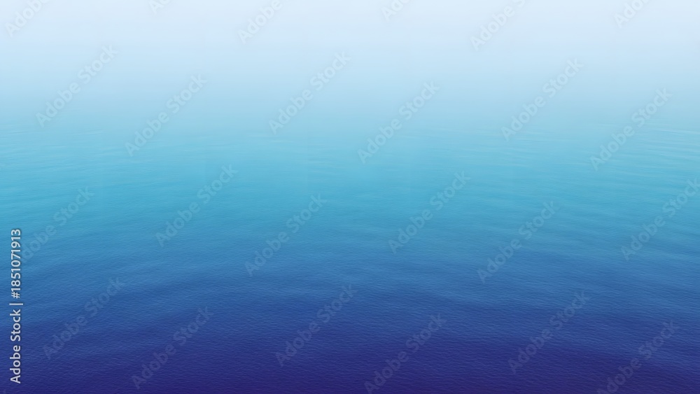 Obraz premium A serene ocean view with gentle ripples on the water surface from a high vantage point