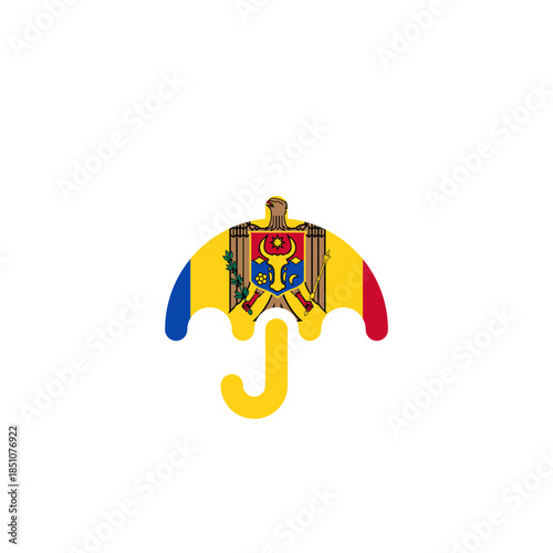 Moldova Umbrella In Icon
