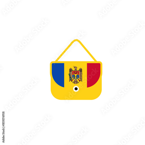 Moldova Women Purse In Icon