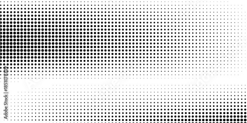 gradient halftone dots background. Pop art template in vector, texture. Vector illustration