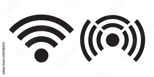 silhouette of an internet wifi signal icon isolated on a black and white background.,Black wifi icon silhouette vector illustration design on white background