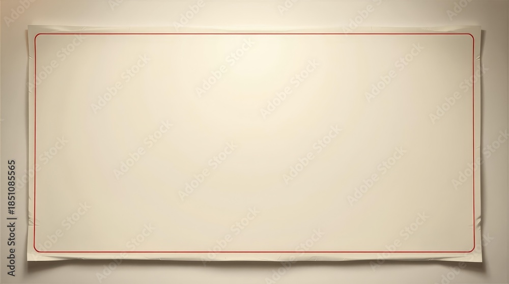 Obraz premium Minimal Valentine Day border frame hero header background