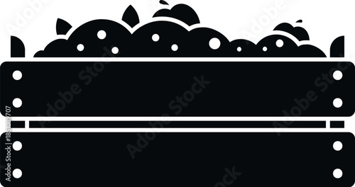 Wooden crate filled with fresh apples representing a farm harvest