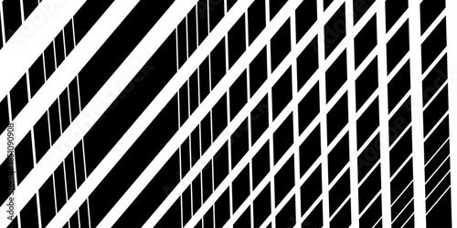 Dynamic abstract background .black color background with lines. traditional vertical striped background texture.. Isolated bar code on white background. Speed lines Flying particles Seamless pattern. 