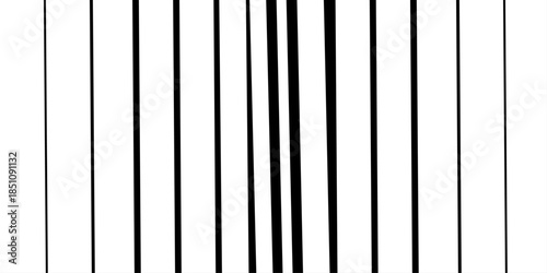 Dynamic abstract background .black color background with lines. traditional vertical striped background texture.. Isolated bar code on white background. Speed lines Flying particles Seamless pattern. 