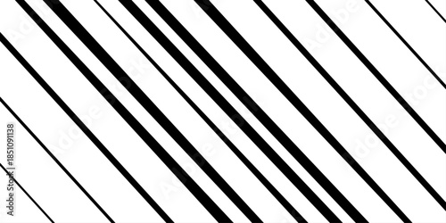 Dynamic abstract background .black color background with lines. traditional vertical striped background texture.. Isolated bar code on white background. Speed lines Flying particles Seamless pattern. 