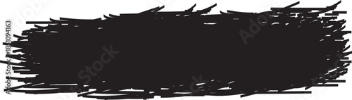 Rough black rectangular ink background