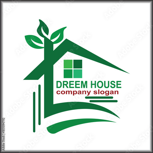 1. 	Eco Living Logo Green House with Leaf Roof
2. 	Sustainable Home Branding Nature Inspired Design
3. 	Dreem House Logo Eco Architecture Concept
4. 	Green Habitat Emblem Modern Eco Friendly I