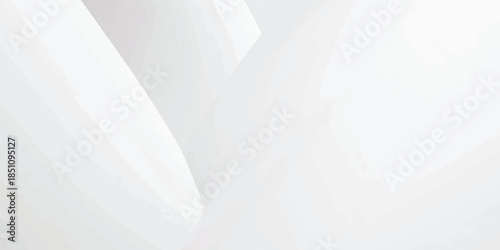 Abstract soft white silk fabric texture with light gray shadows creates a smooth satin cloth background for wedding material or macro textile pattern closeup