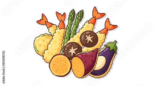 Colorful Assorted Vegetables with Fresh Produce and Gourmet Ingredients