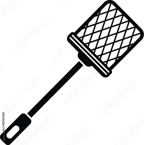 Fly swatter icon representing household insect control and hygiene