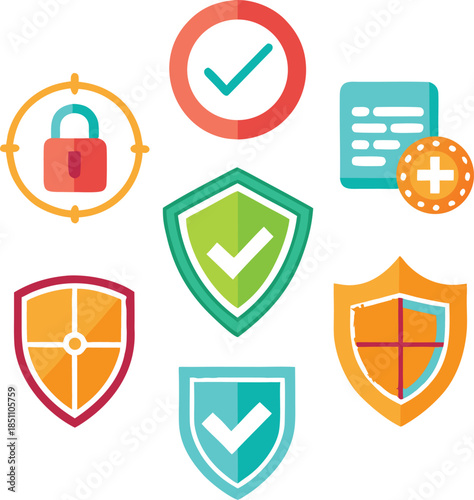 Teamwork and management line icons collection. Vector illustration eps10