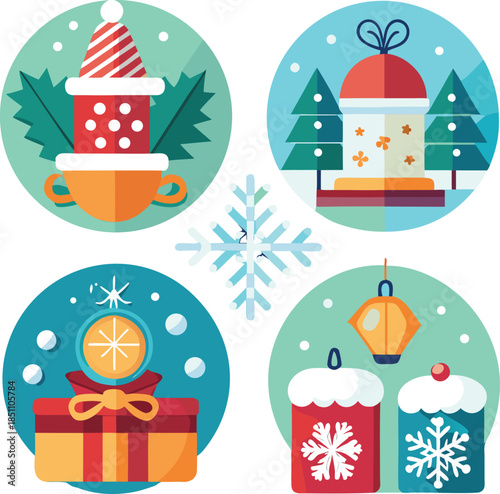 Teamwork and management line icons collection. Vector illustration eps10