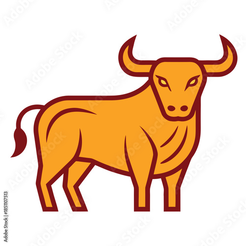 bull vector illustration