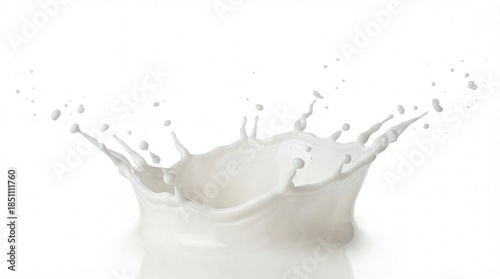 A dynamic splash of fresh, ...