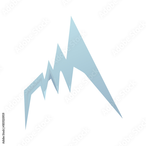 Mountain range illustration