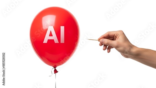 Popping the ai balloon with a pin