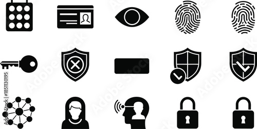 Digital security, data protection, and biometric identification technology