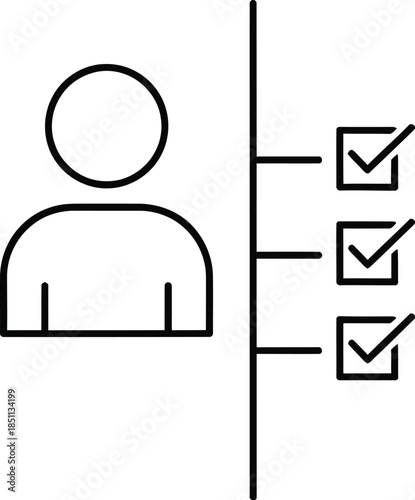 User profile with completed tasks checklist representing verified account status