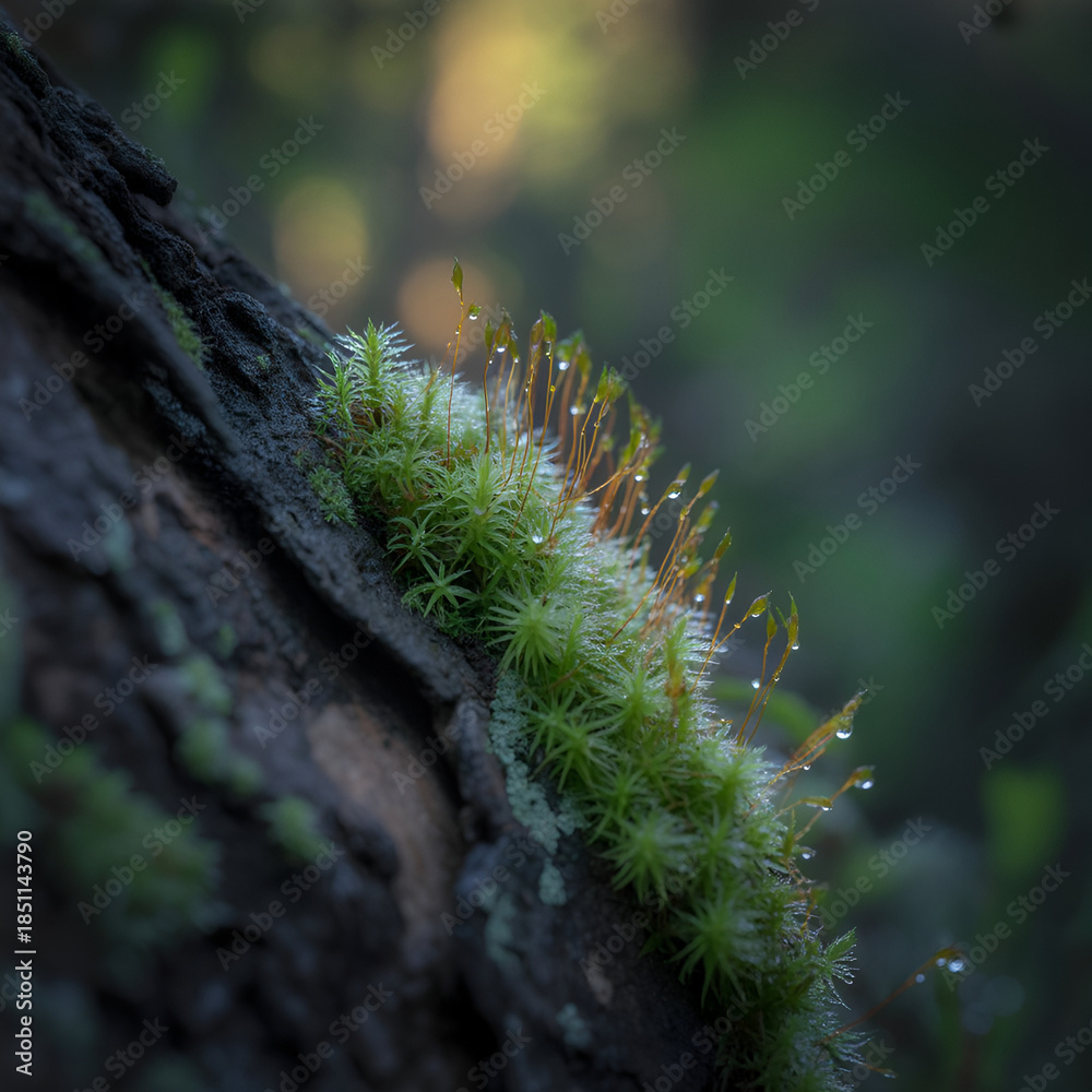 Fototapeta premium green caterpillar on a leaf