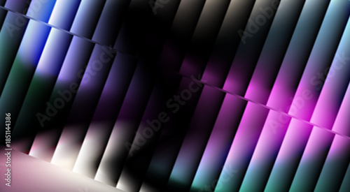 Abstract Gradient Background with Glass Effect