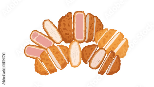 Assorted Colorful Cookies Displayed on White Surface
