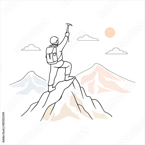 vector illustration of a ballet dancer