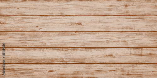 A natural brown hardwood surface featuring an old wood texture background with a weathered plank pattern and organic grain design on an aged timber board material
