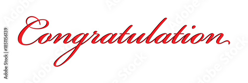 Congratulations text calligraphy. congratulation text design for wishing card design. vector illustration. .EPS 10 .