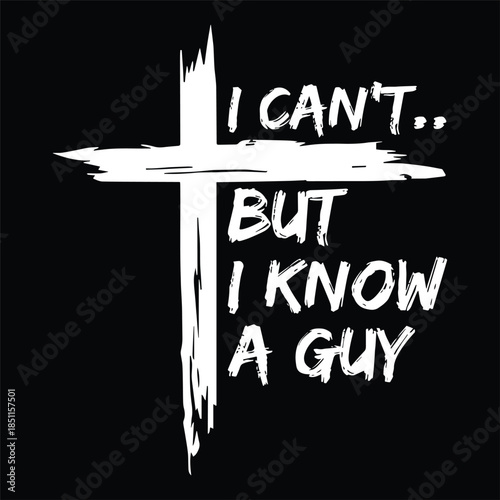 фотографія Faith Message With Stylized Cross Design