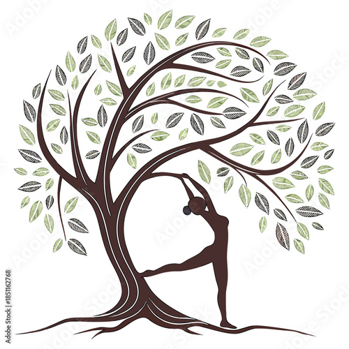 yoga tree logo