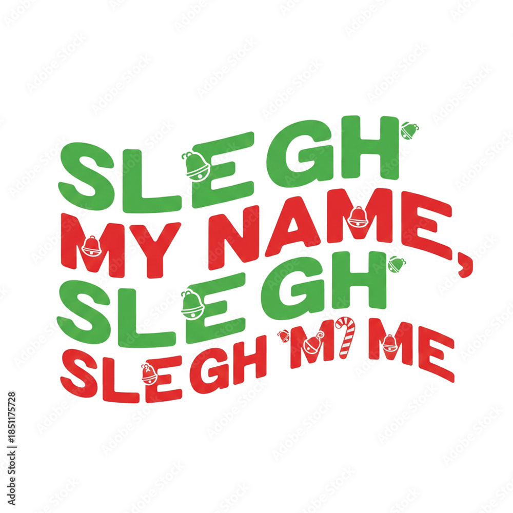 Fototapeta premium Funny Christmas Quotes