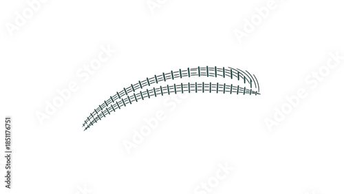 mascara isolated on white background