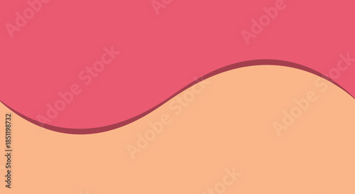 Abstract Wavy Layers Background.