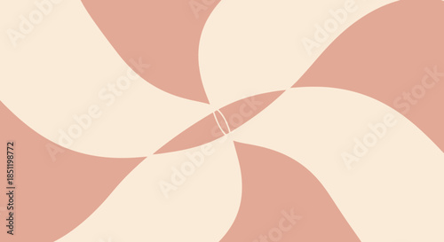 Abstract Swirl Pattern in Warm Earth Tones.