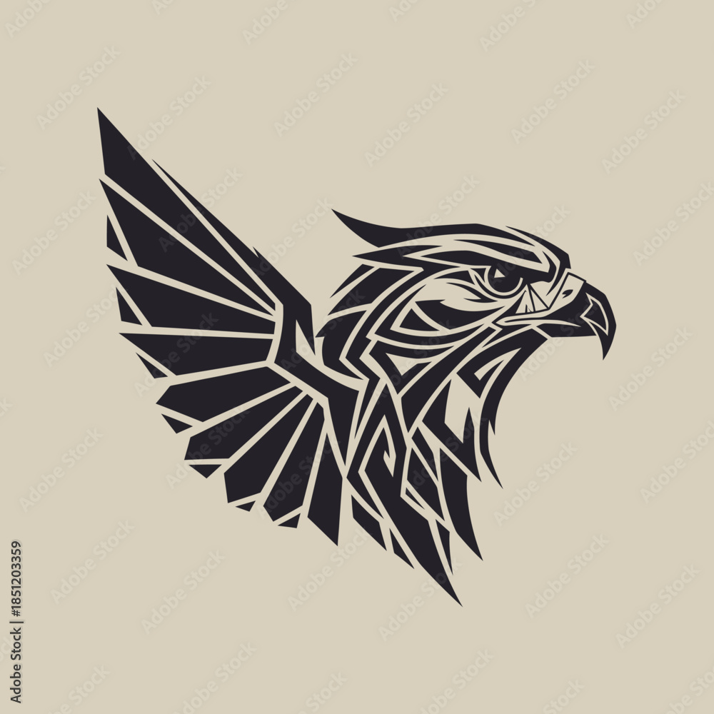 Obraz premium eagle tattoo design