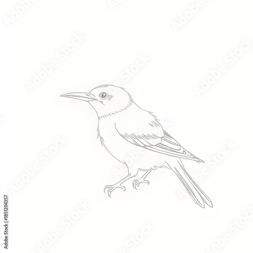 realistic bird pencil drawing, lifelike bird on branch art, detailed feathers sketch, natural wildlife drawing, textured graphite shading, realistic bird anatomy sketch, bird proportion study, nature 