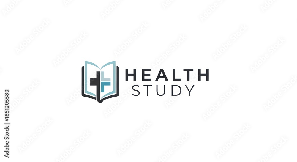 Obraz premium Health Study Logo Design.