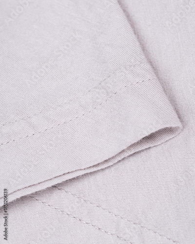 Light Grey Knit Sleeve Detail with Subtle Lilac Tone Close-Up