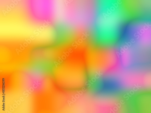 Vibrant Abstract Blurred Colorful Gradient Background Texture