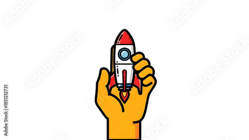 A charming cartoon chef in traditional uniform stirs a steaming pot, embodying the joyful spirit of culinary creation and the delicious results of dedicated food prep