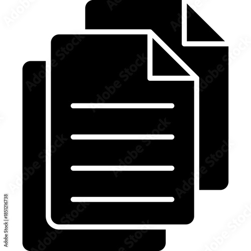 Paper Icon Vector Element