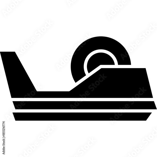 Tape Dispenser Icon Vector Element