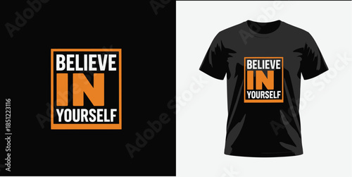 Positive Thinking Slogan Graphic, for Streetwear and Merchandise