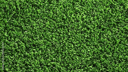 Cuadro en lienzo Lush green texture of artificial turf providing a vibrant background for various