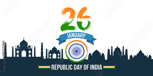 Celebrate Republic Day of India with 26 January Flag