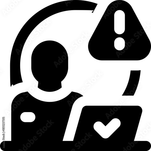 overtime glyph icon. Strong and solid vector icon for websites, mobile interfaces, presentations, and visual branding. High quality and easy to edit.