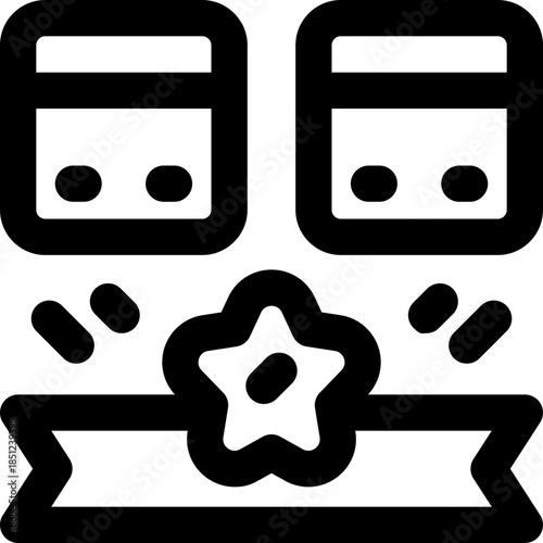 best choice line icon. Clean and minimalist vector icon for websites, mobile apps, presentations, and logos. Fully scalable and customizable for any project.