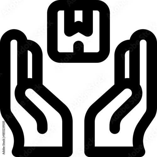 handmade line icon. Clean and minimalist vector icon for websites, mobile apps, presentations, and logos. Fully scalable and customizable for any project.