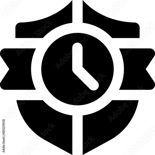 long lasting glyph icon. Strong and solid vector icon for websites, mobile interfaces, presentations, and visual branding. High quality and easy to edit.